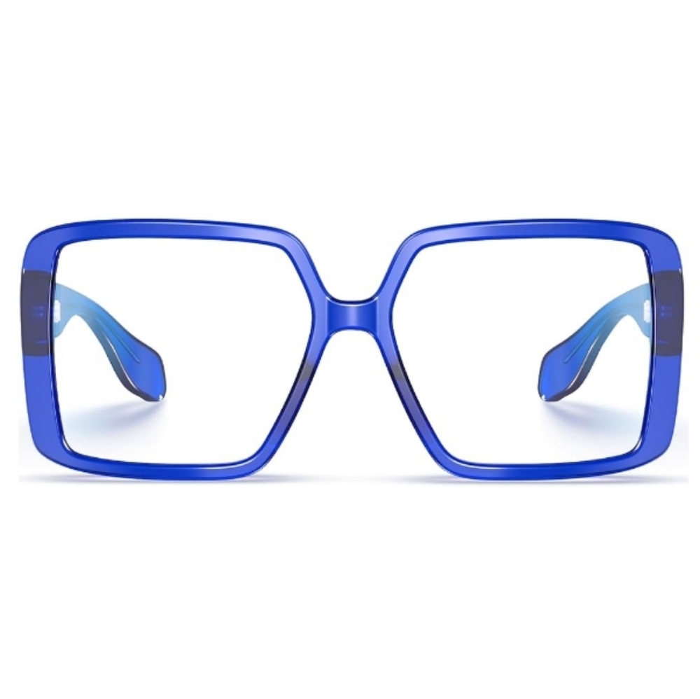 Non Prescription Blue Light Blocking Glasses Eyewear Blue Frame